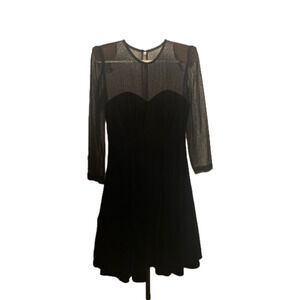 Karen Lucas for Niki size 12 Vintage Dress Wednesday Adams vibes.